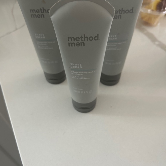 Method Other - 3 shave cream tubes brand new